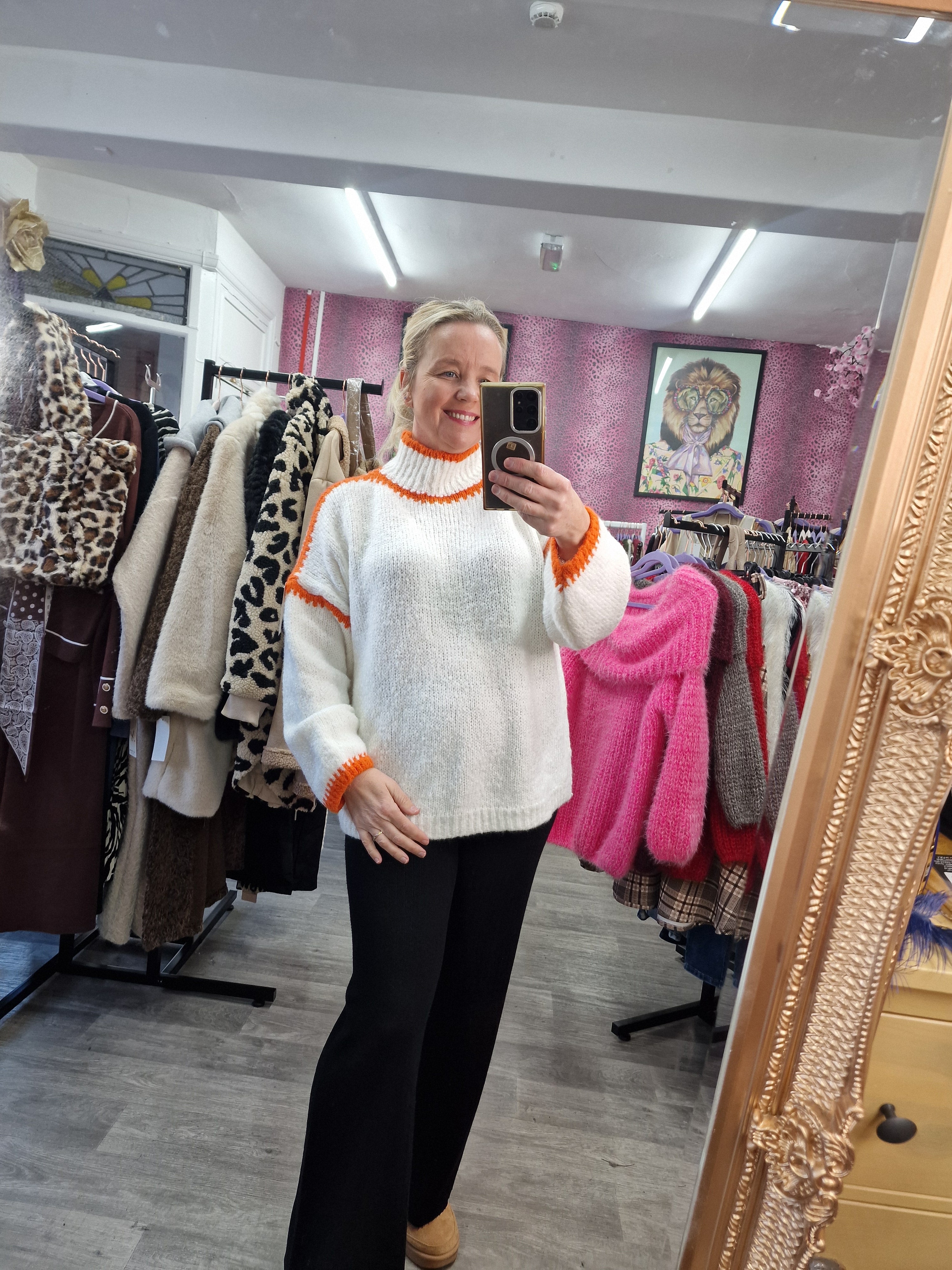 Fleur chunky knit jumper