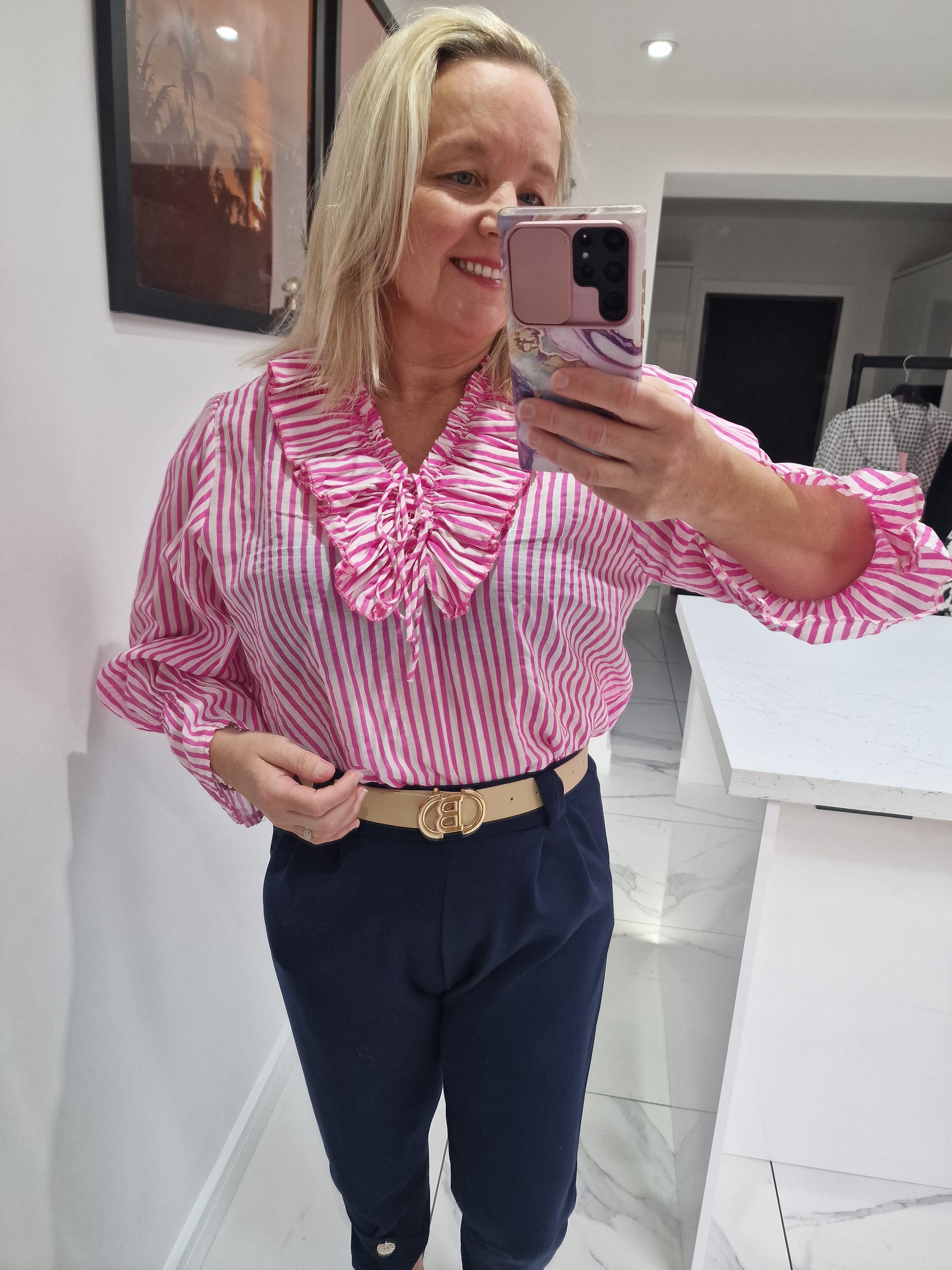 Trinny stripe blouse