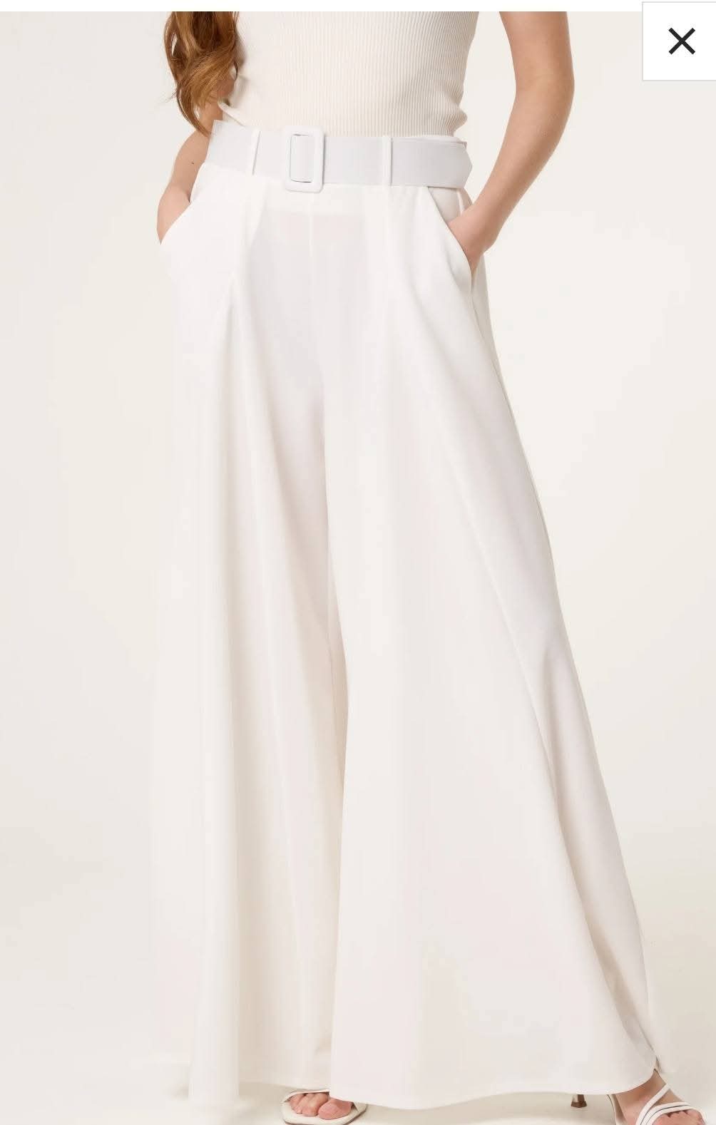 Pollazo flared trousers.