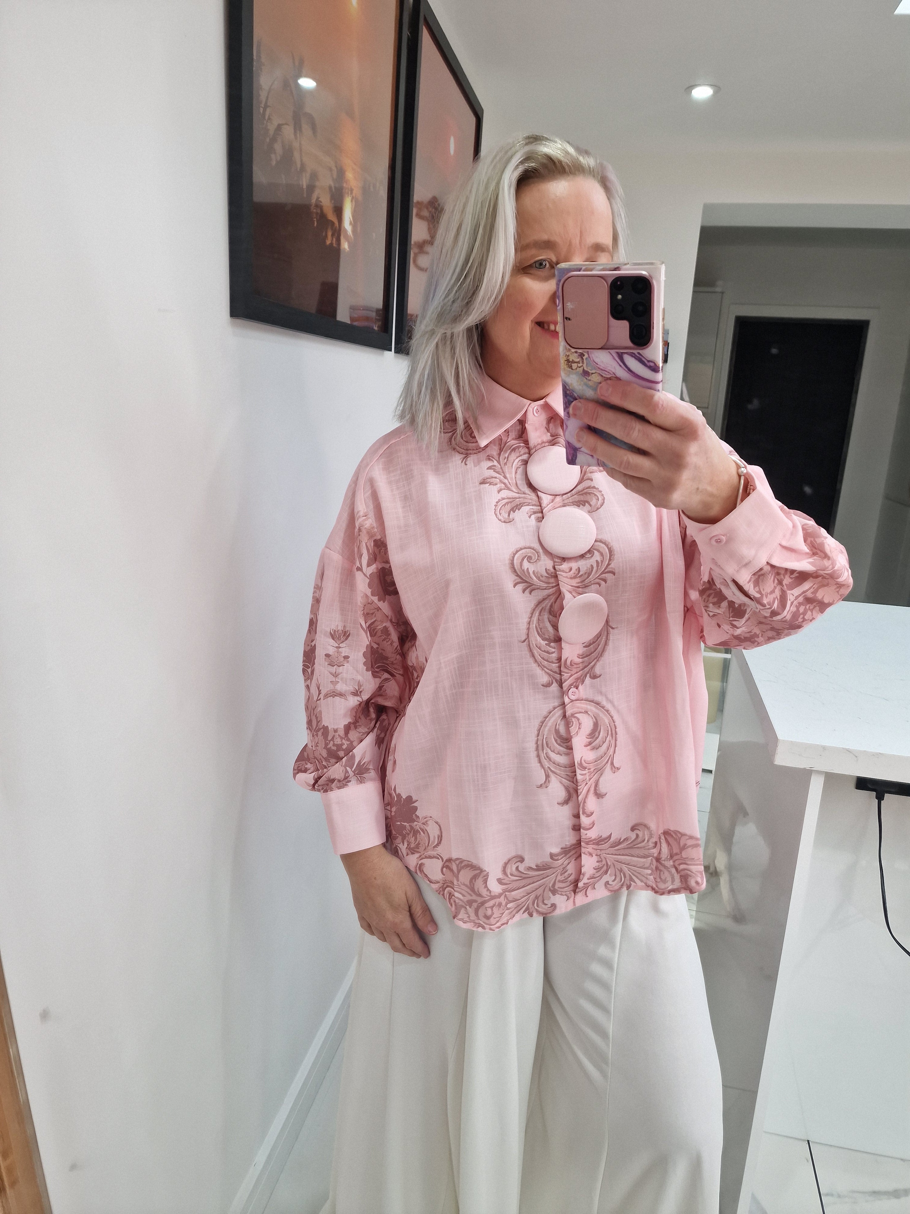 Shona paisley print shirt