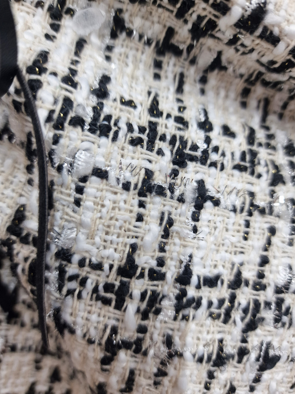 Boucle slouch bag