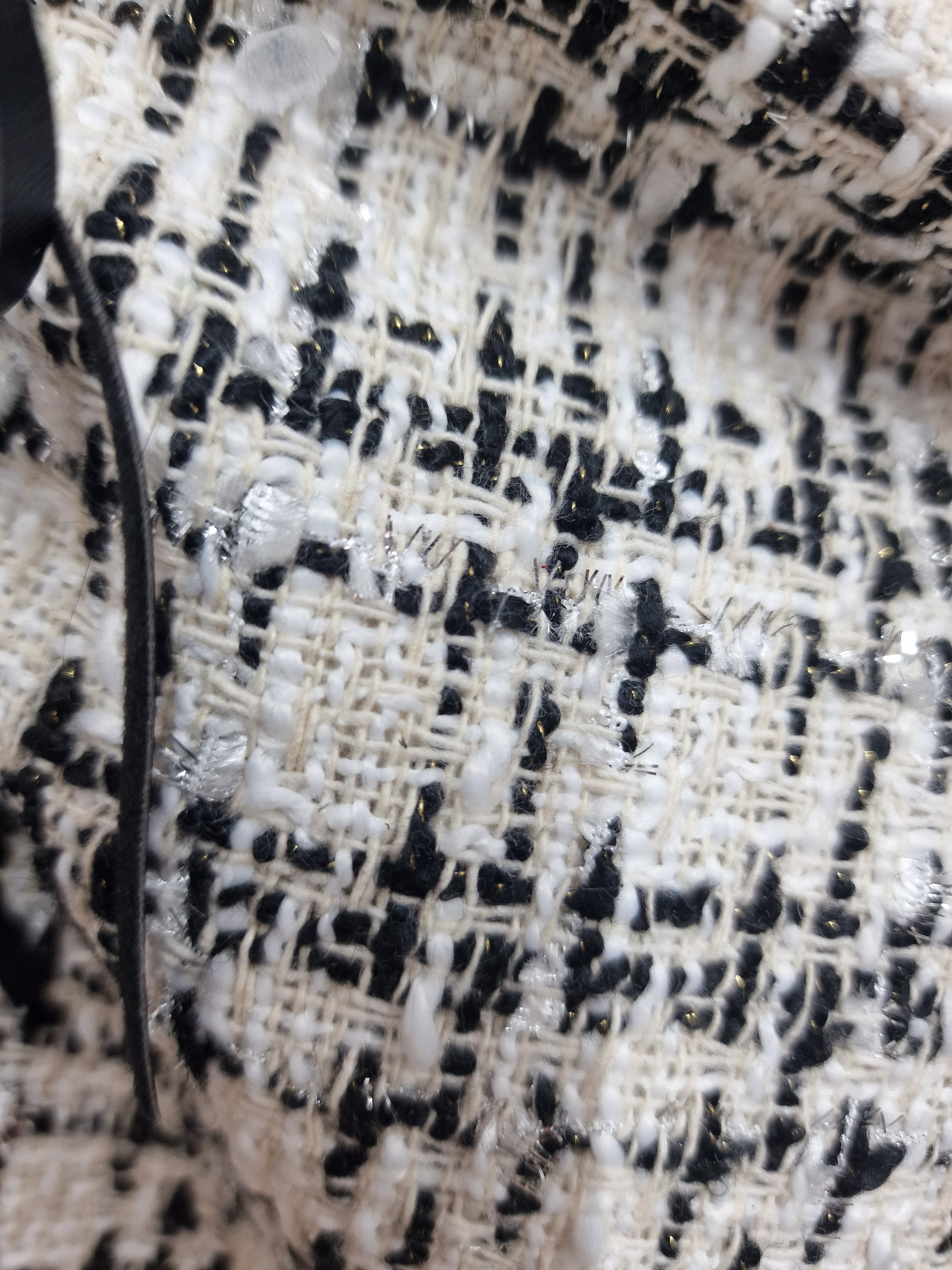 Boucle slouch bag