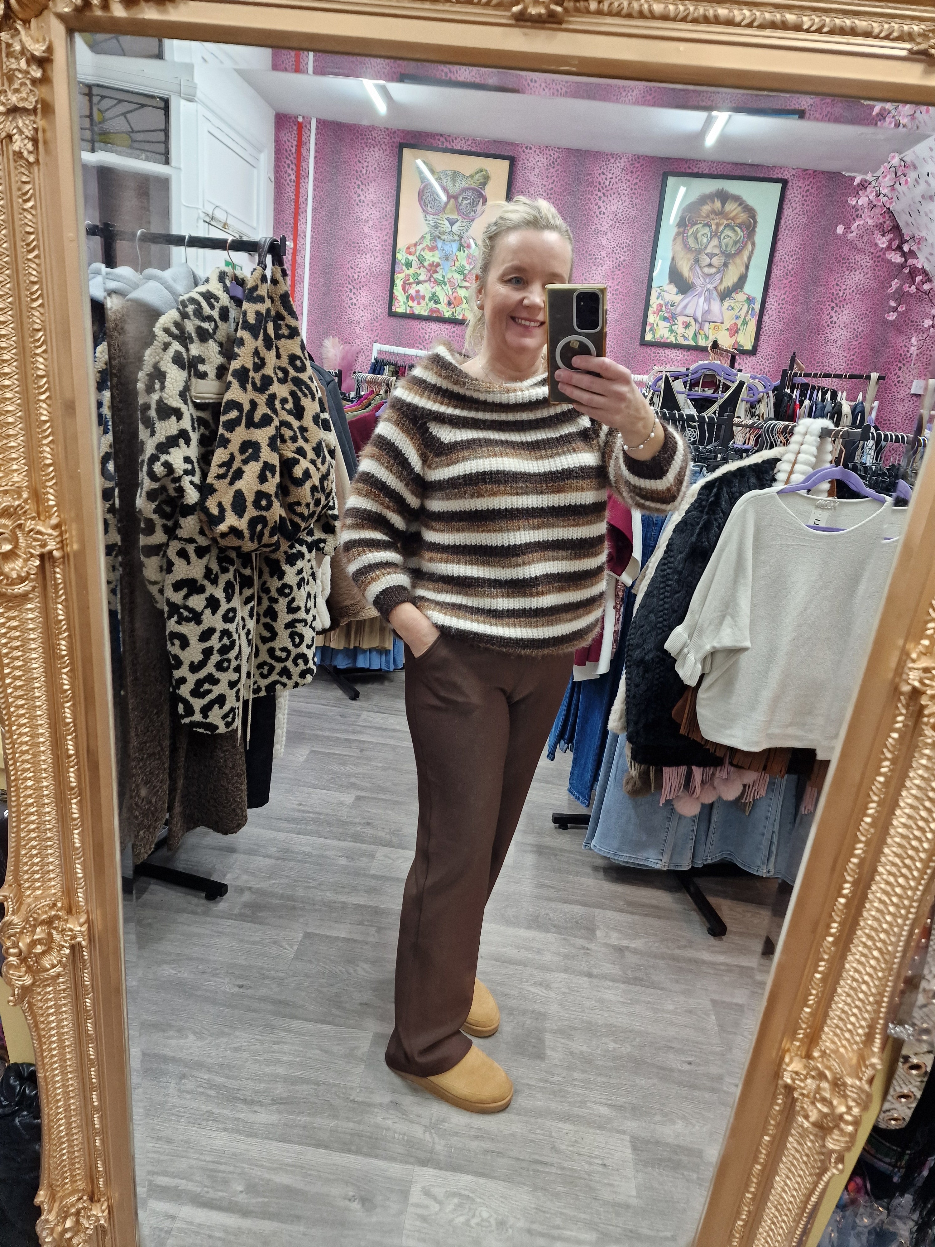 Stipe jinny jumper
