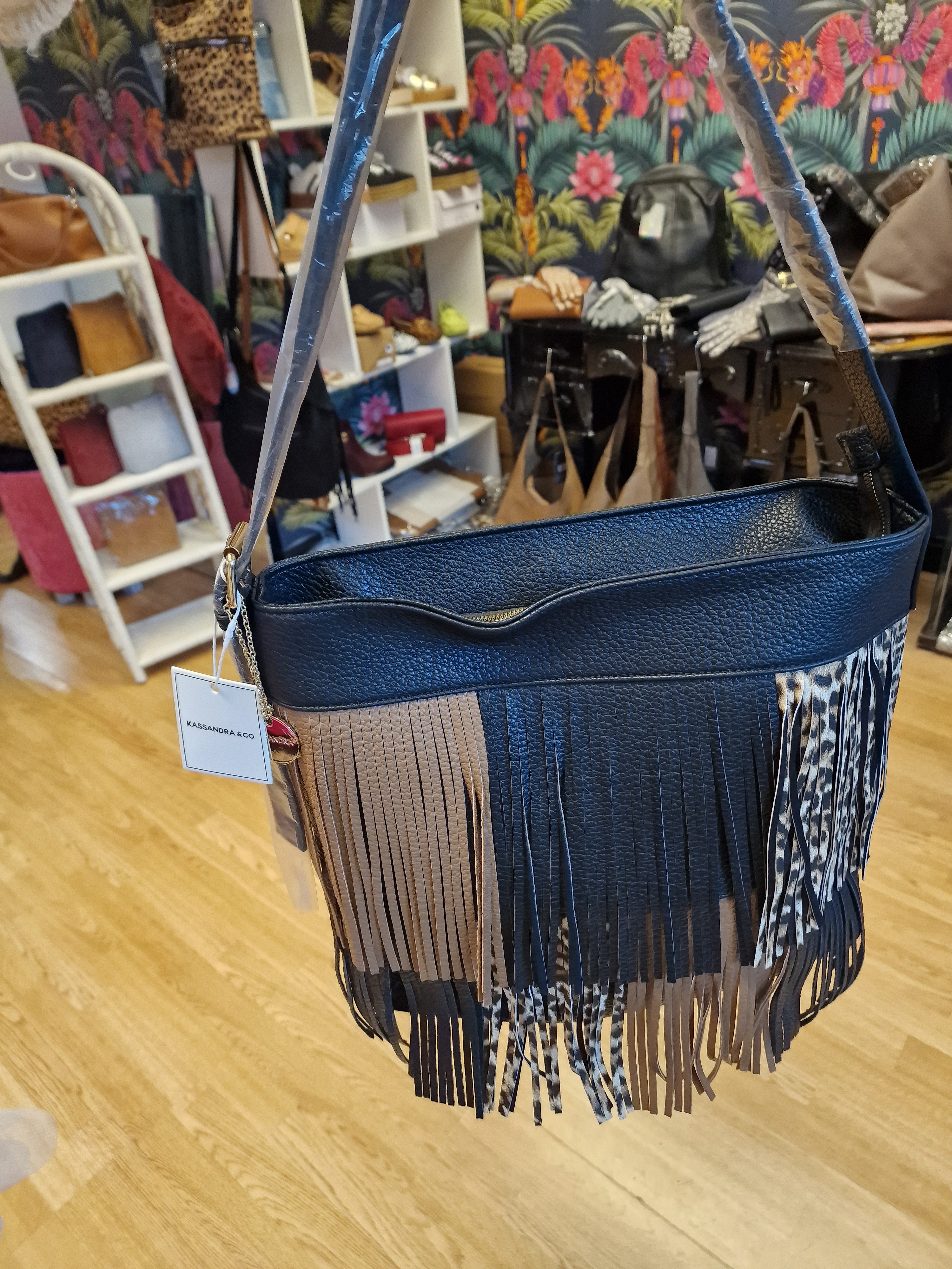 Large tassle bag