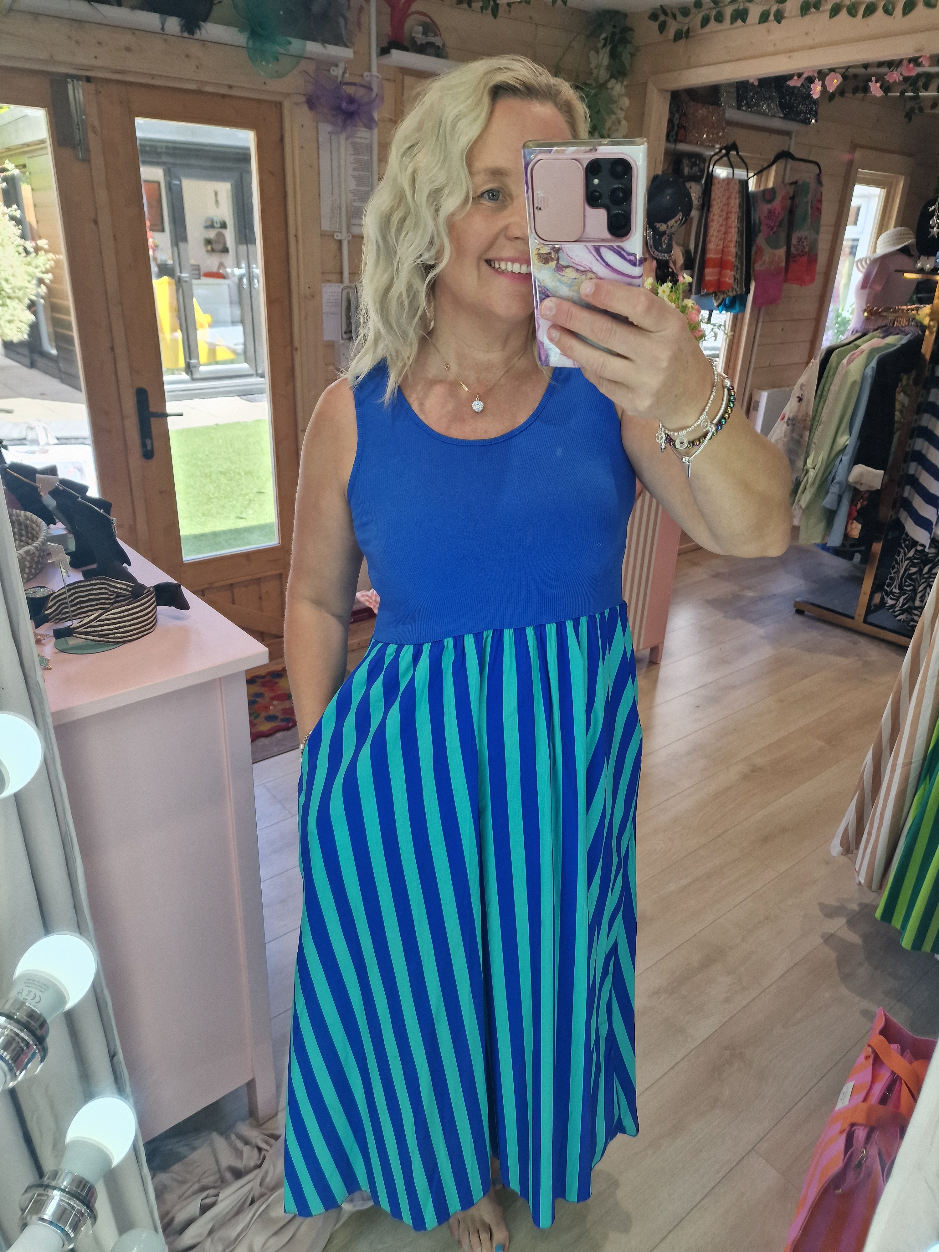Pollyana stripe dress