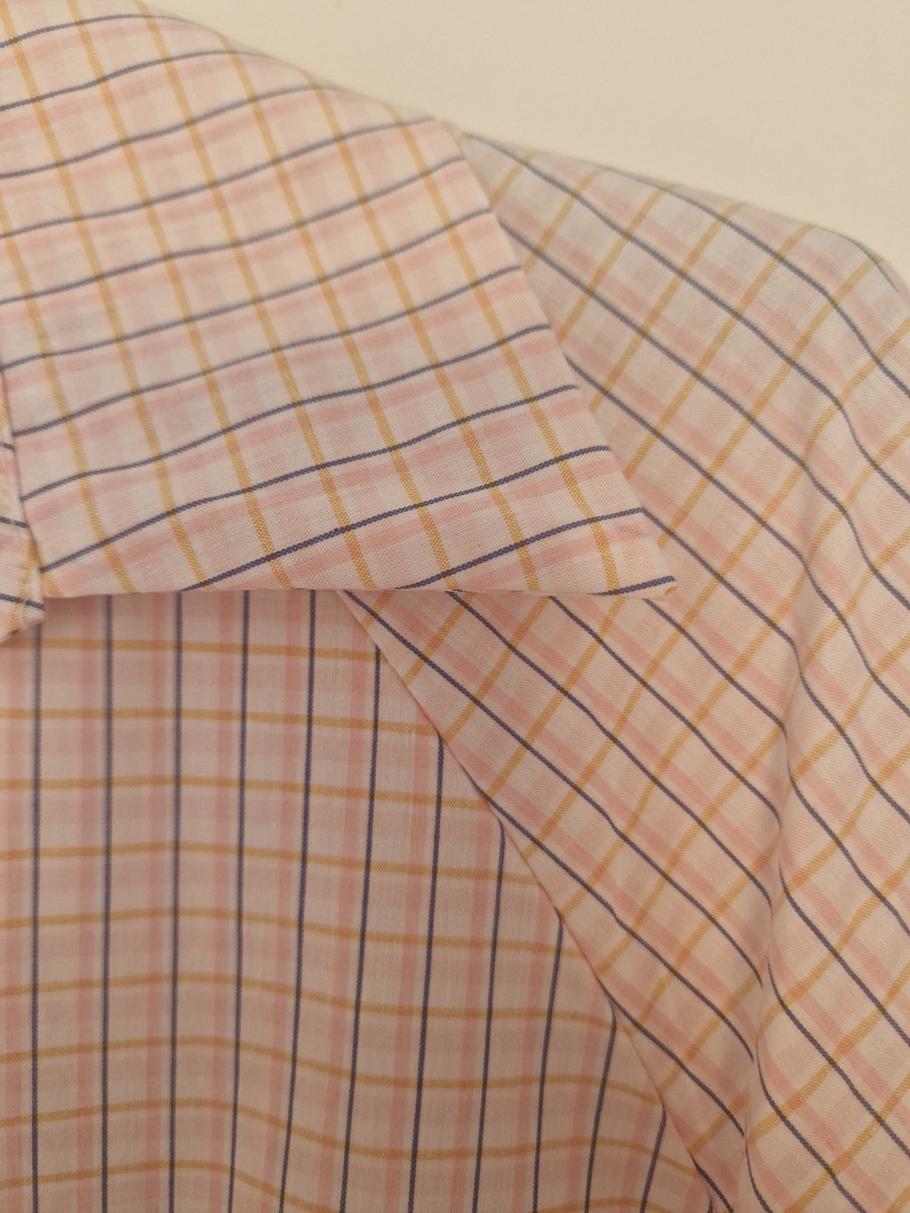 Cher check blouse