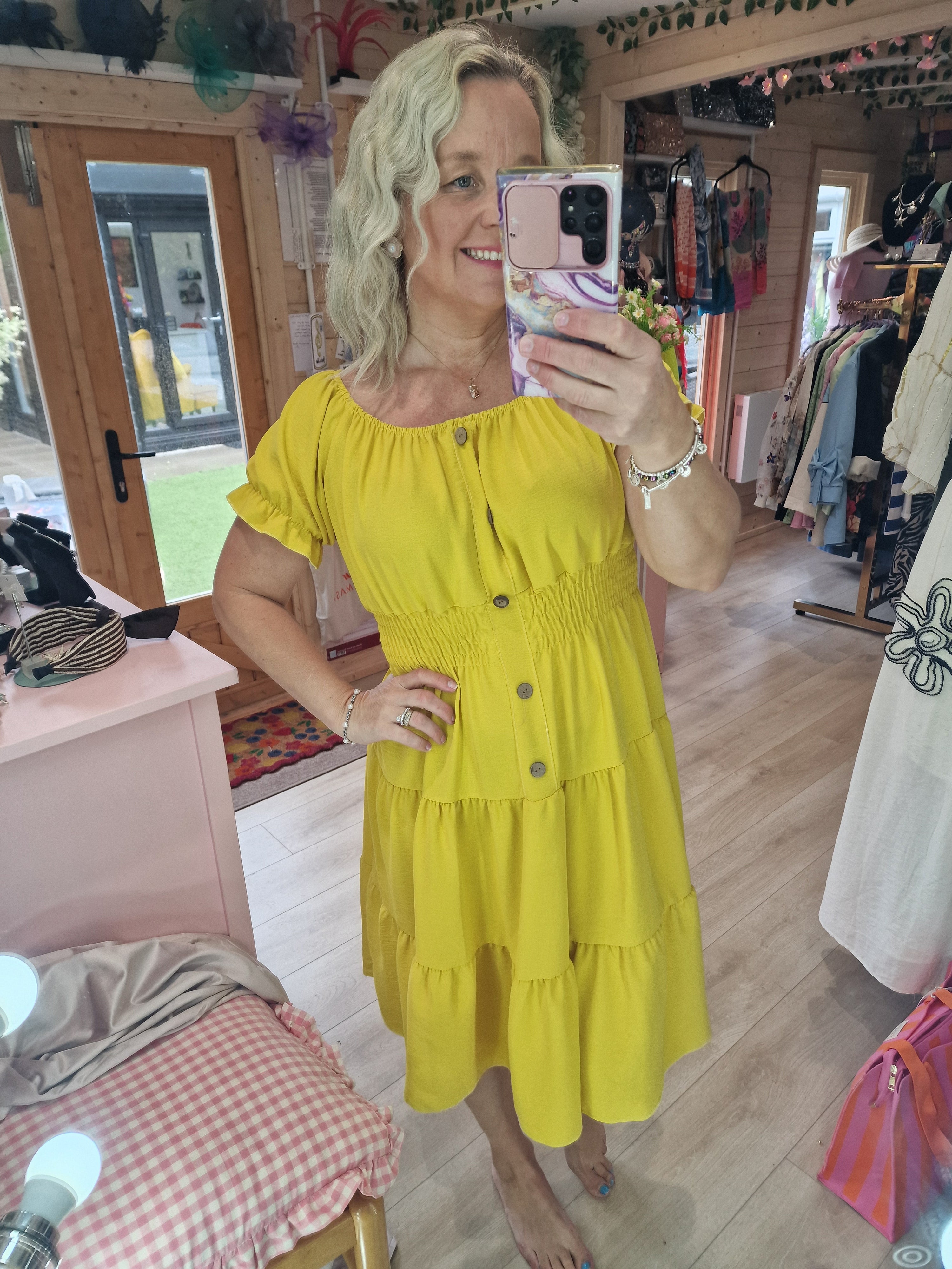 Plain gypsy dress