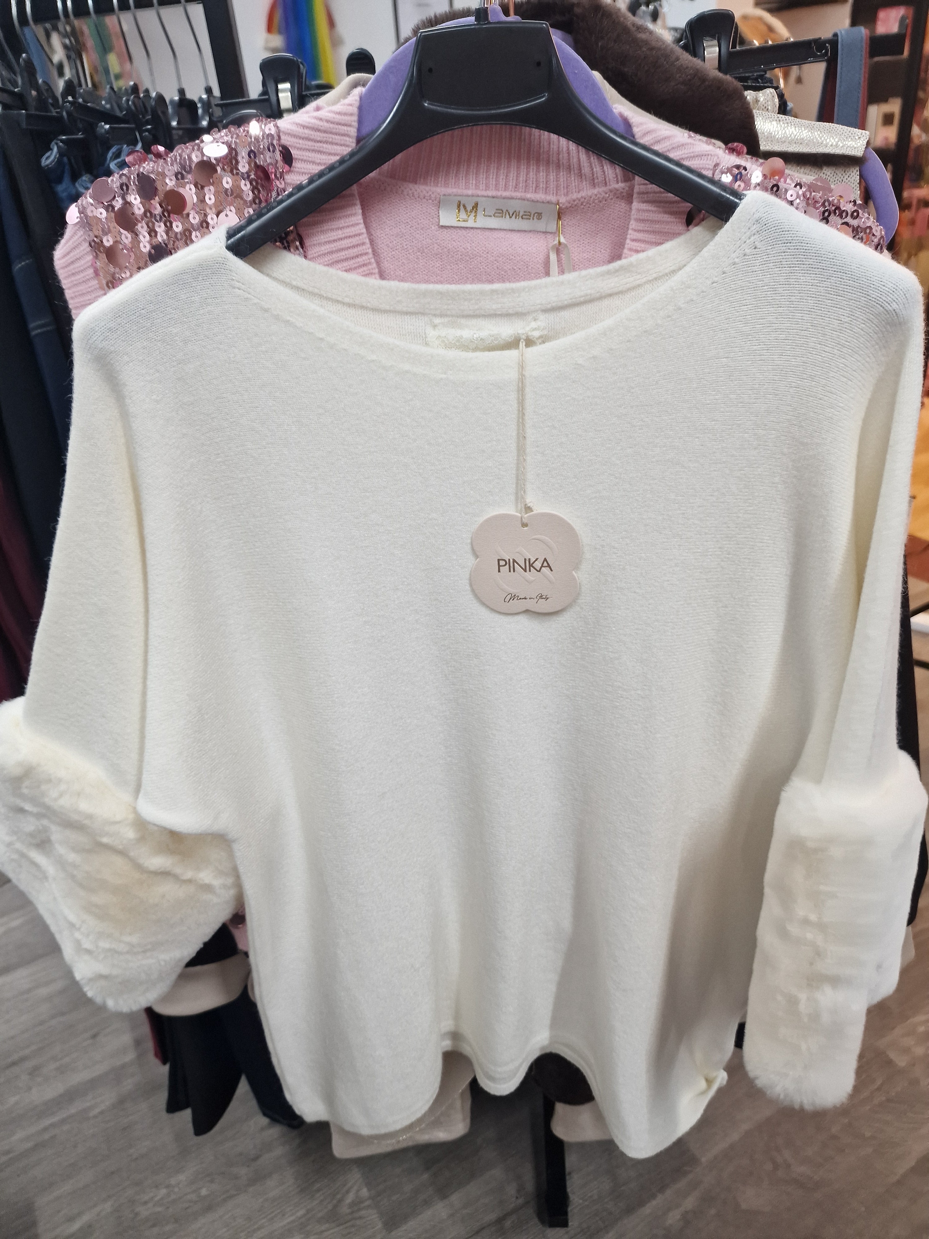 Faux fur Freda jumper