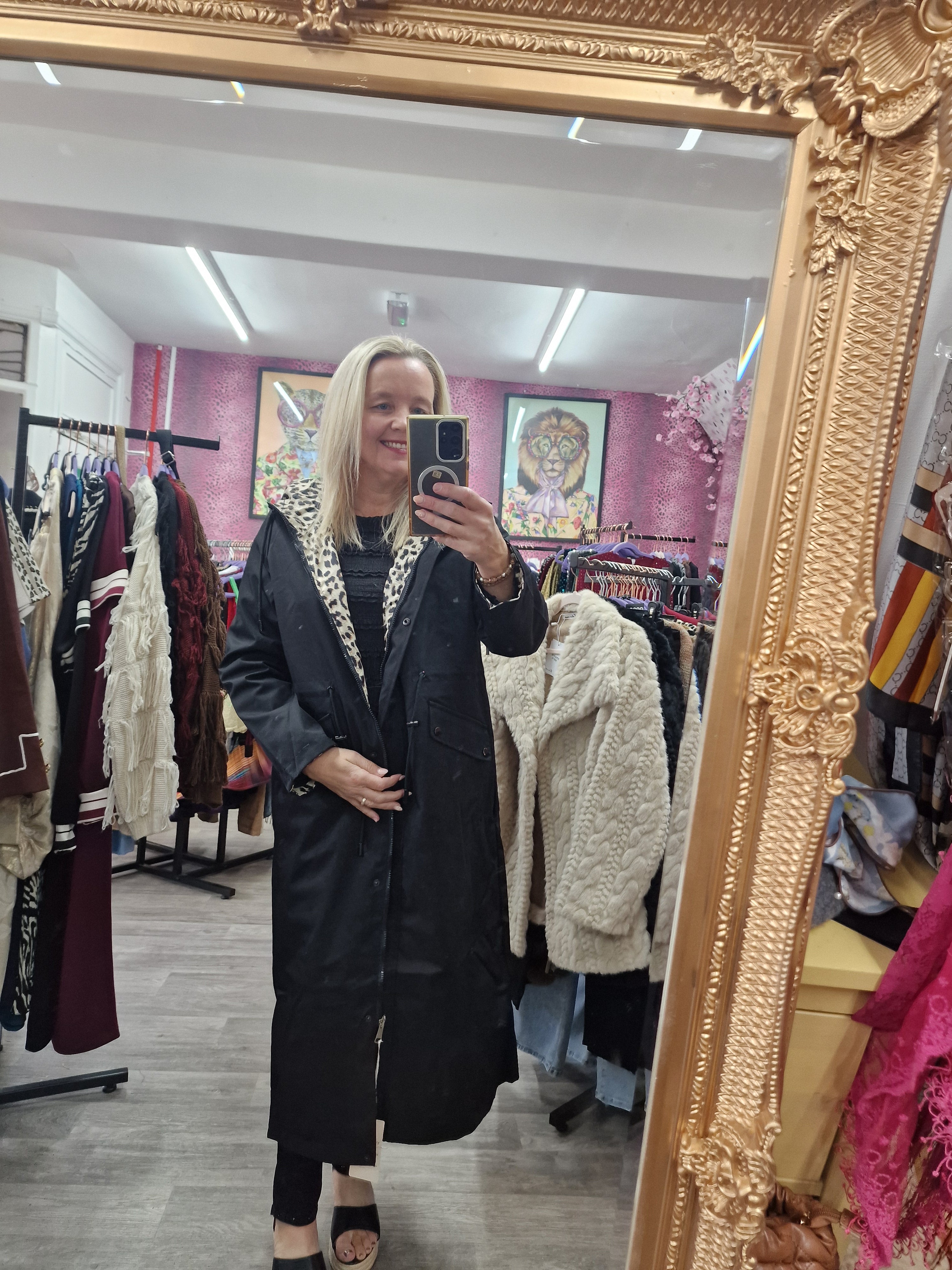 Jenn two way coat