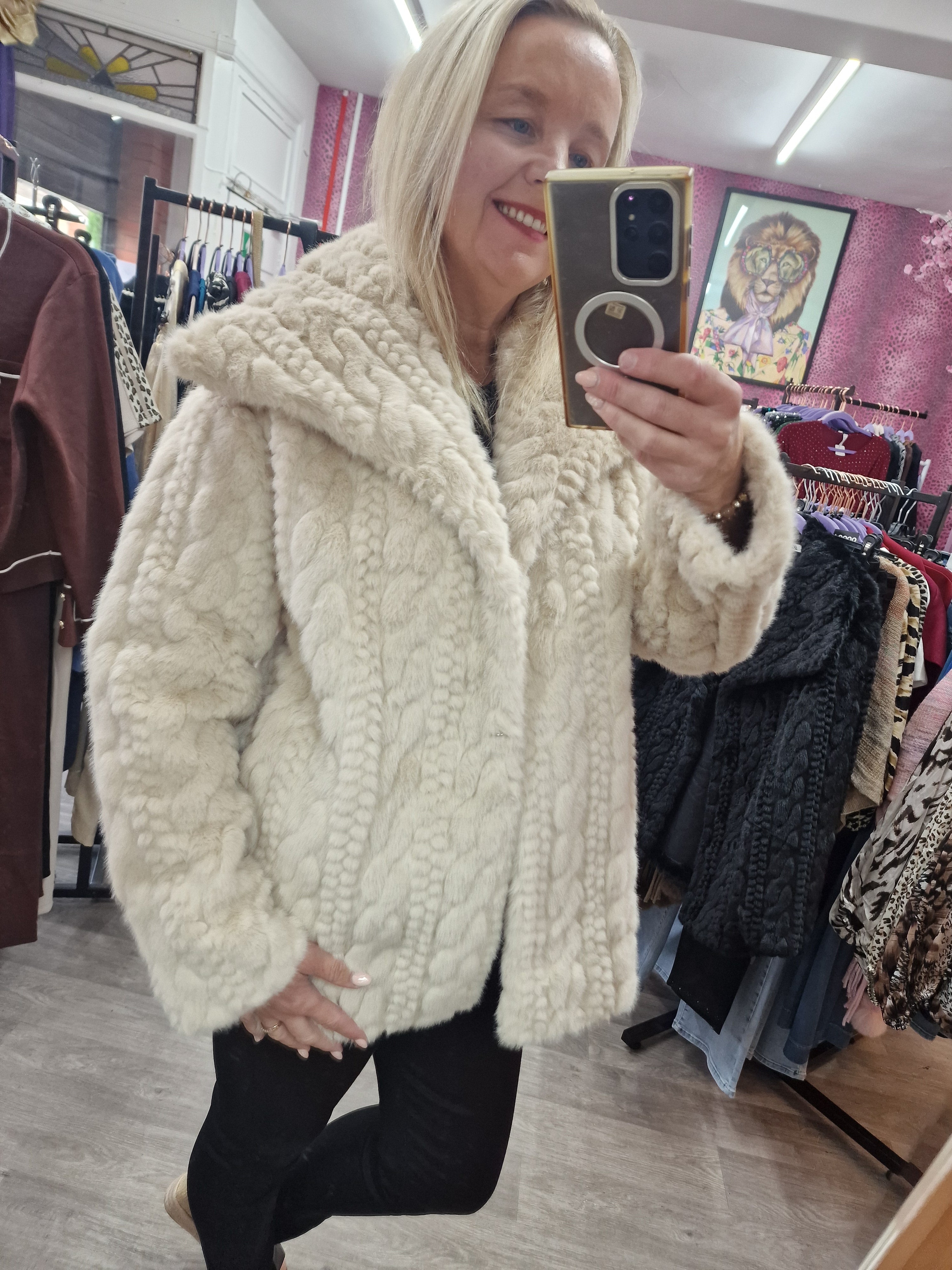 Tracy faux fur jacket