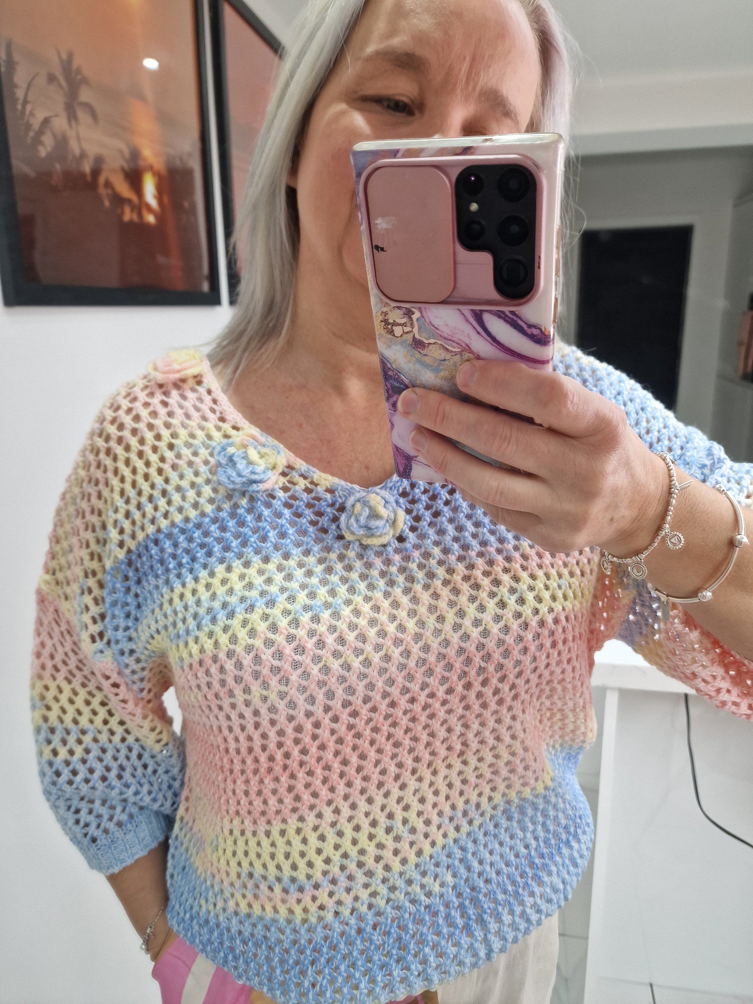 Vienna crochet jumper