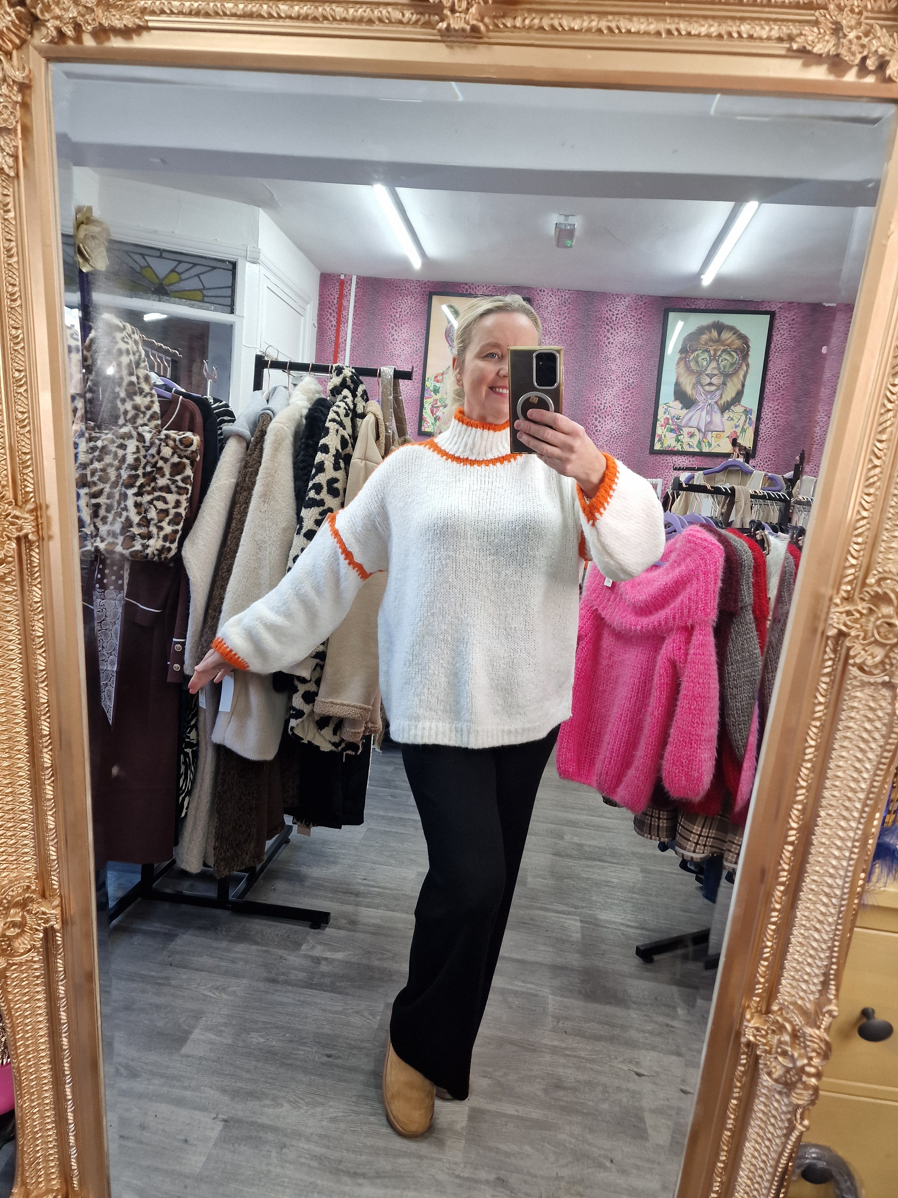 Fleur chunky knit jumper
