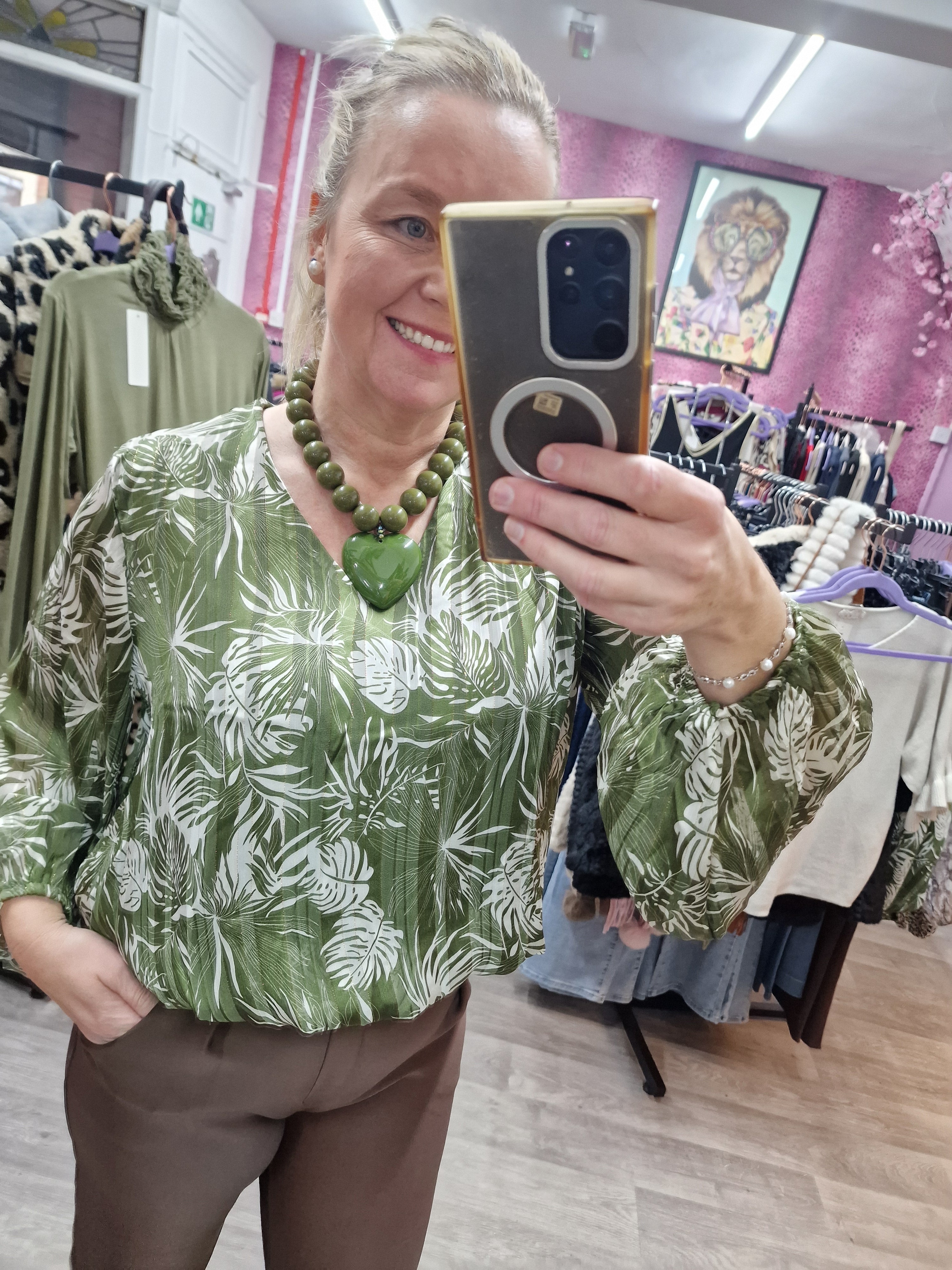 Fern blouse