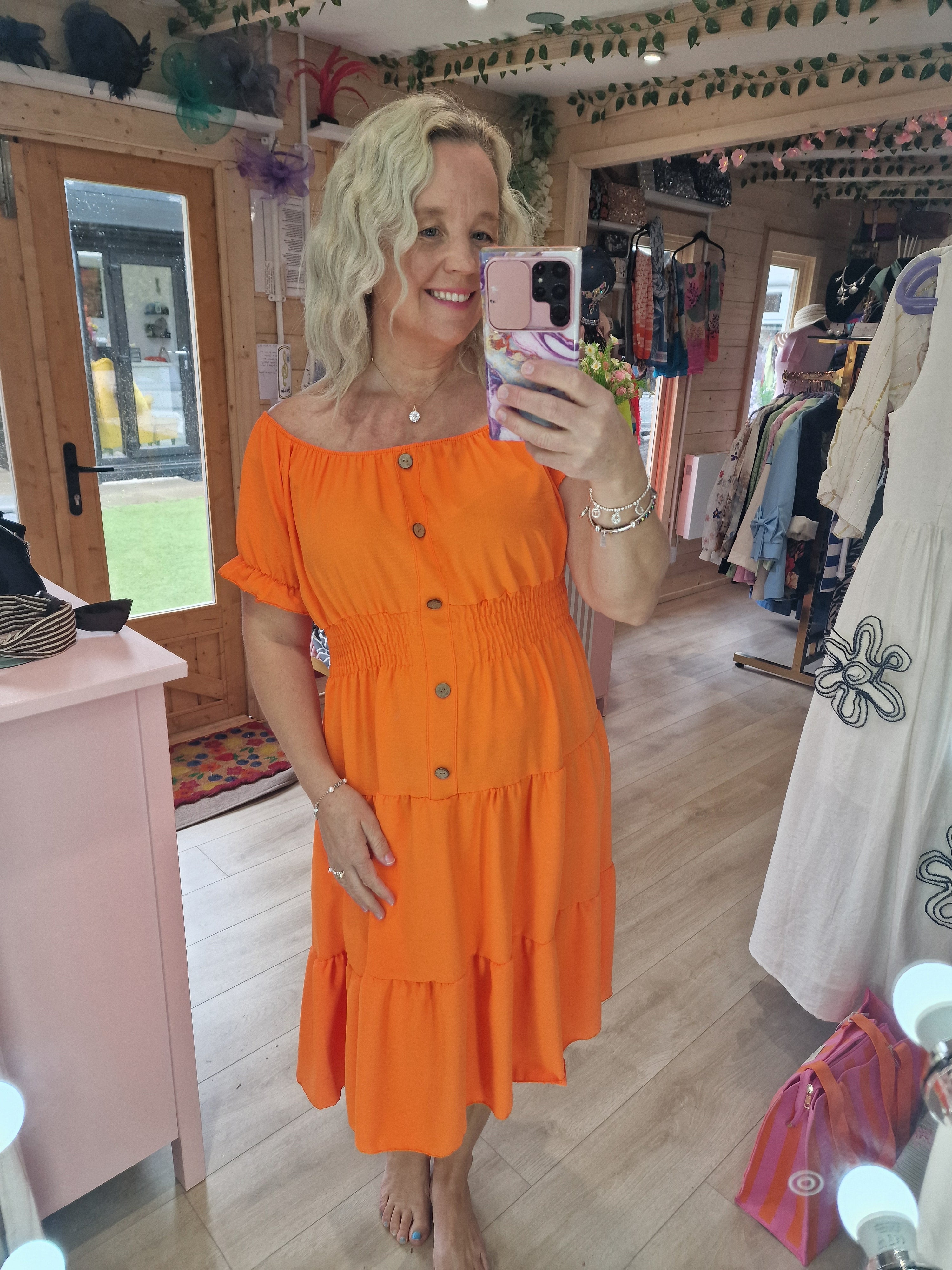 Plain gypsy dress