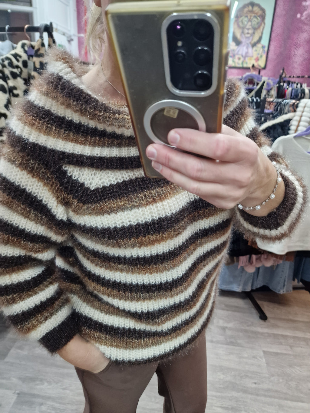 Stipe jinny jumper