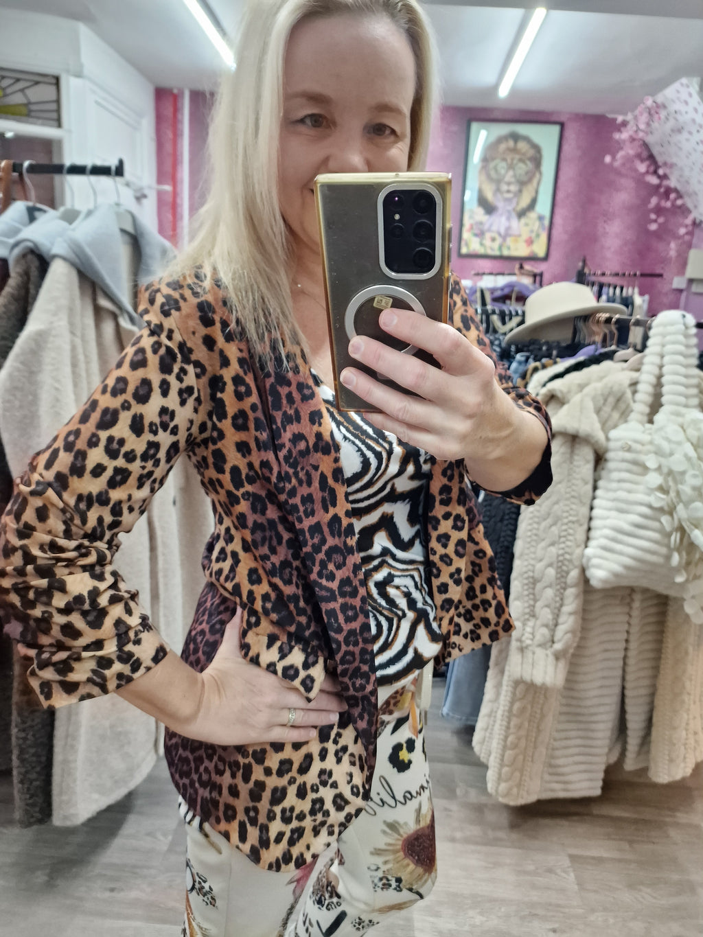 Stephy animal blazer