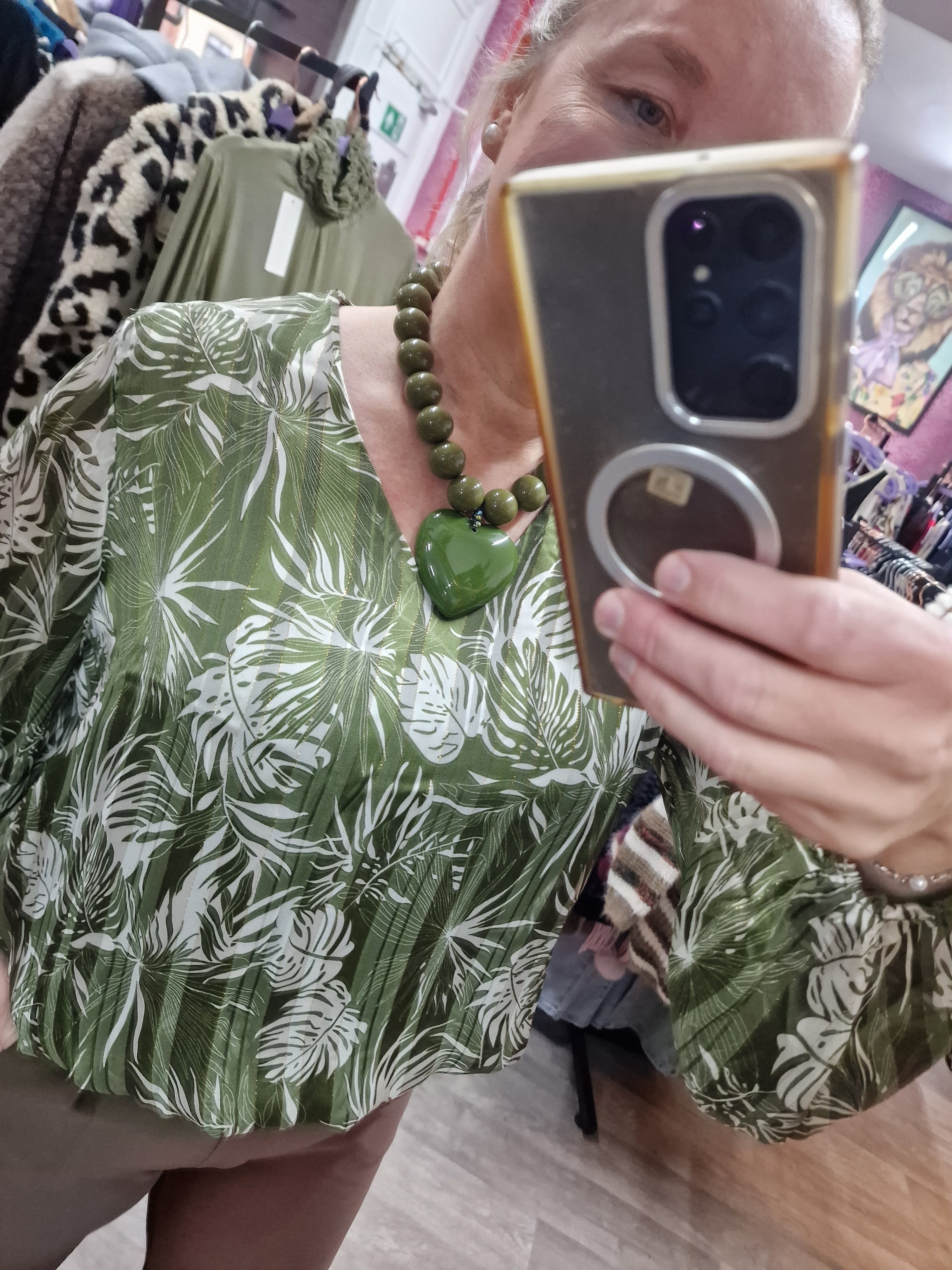 Fern blouse