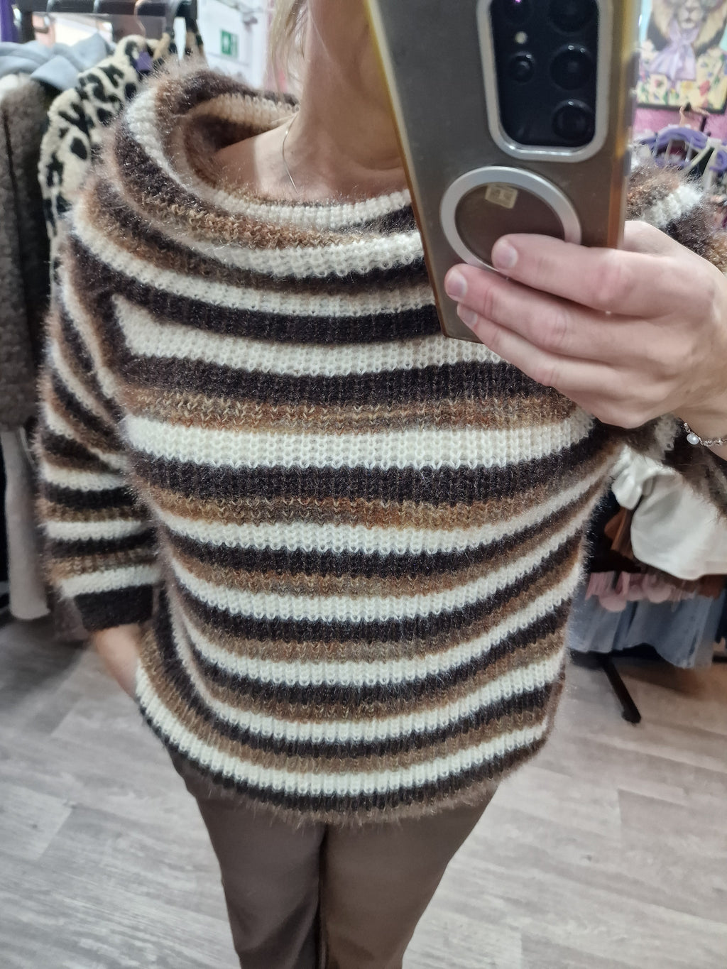 Stipe jinny jumper