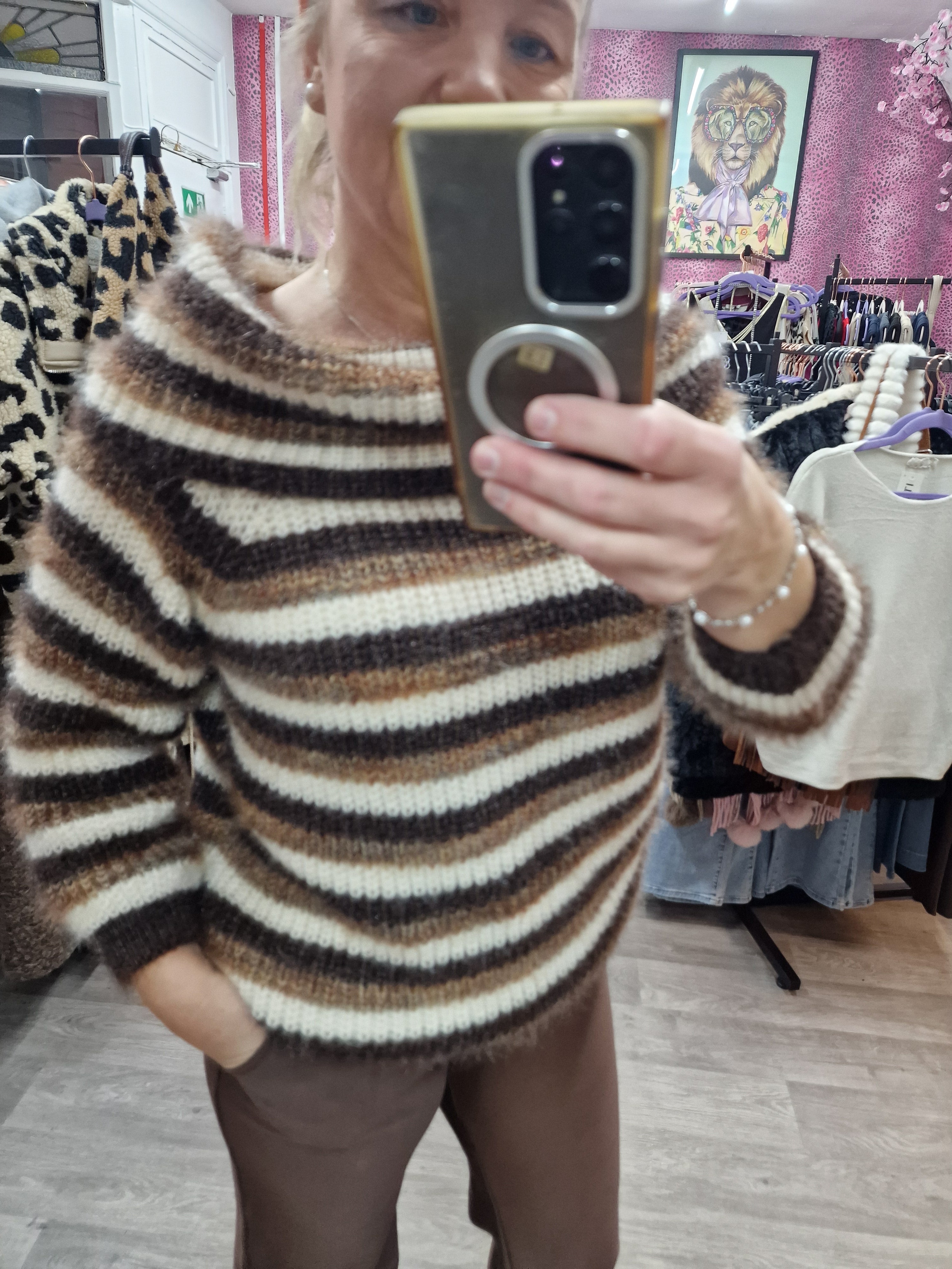 Stipe jinny jumper