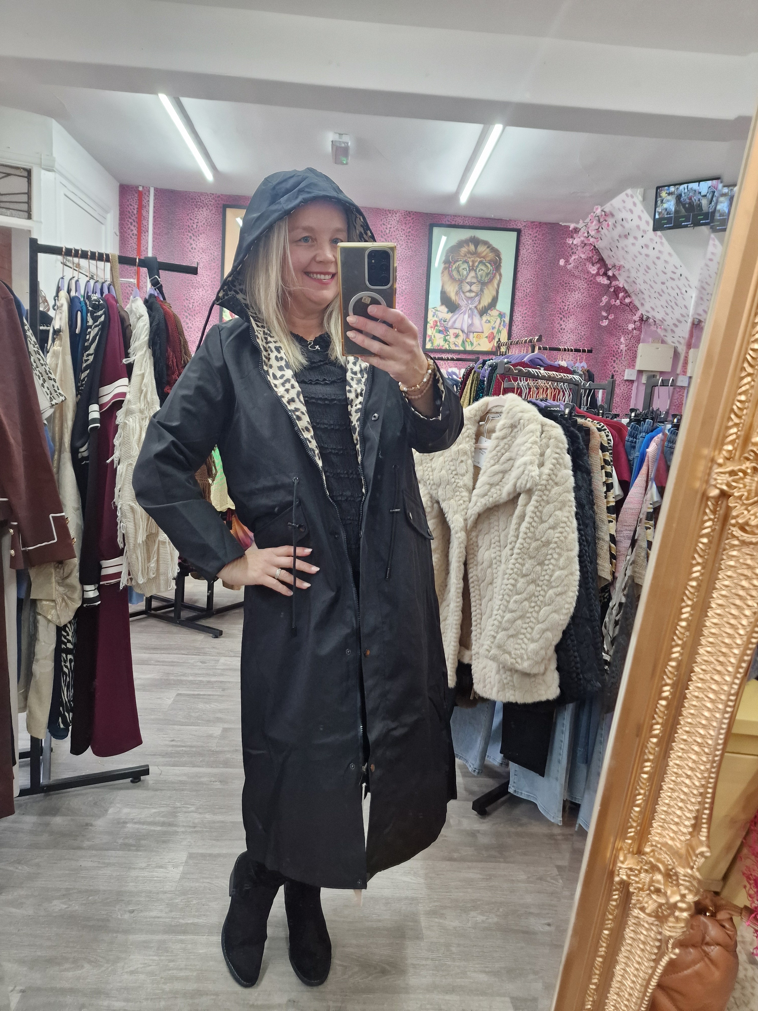 Jenn two way coat