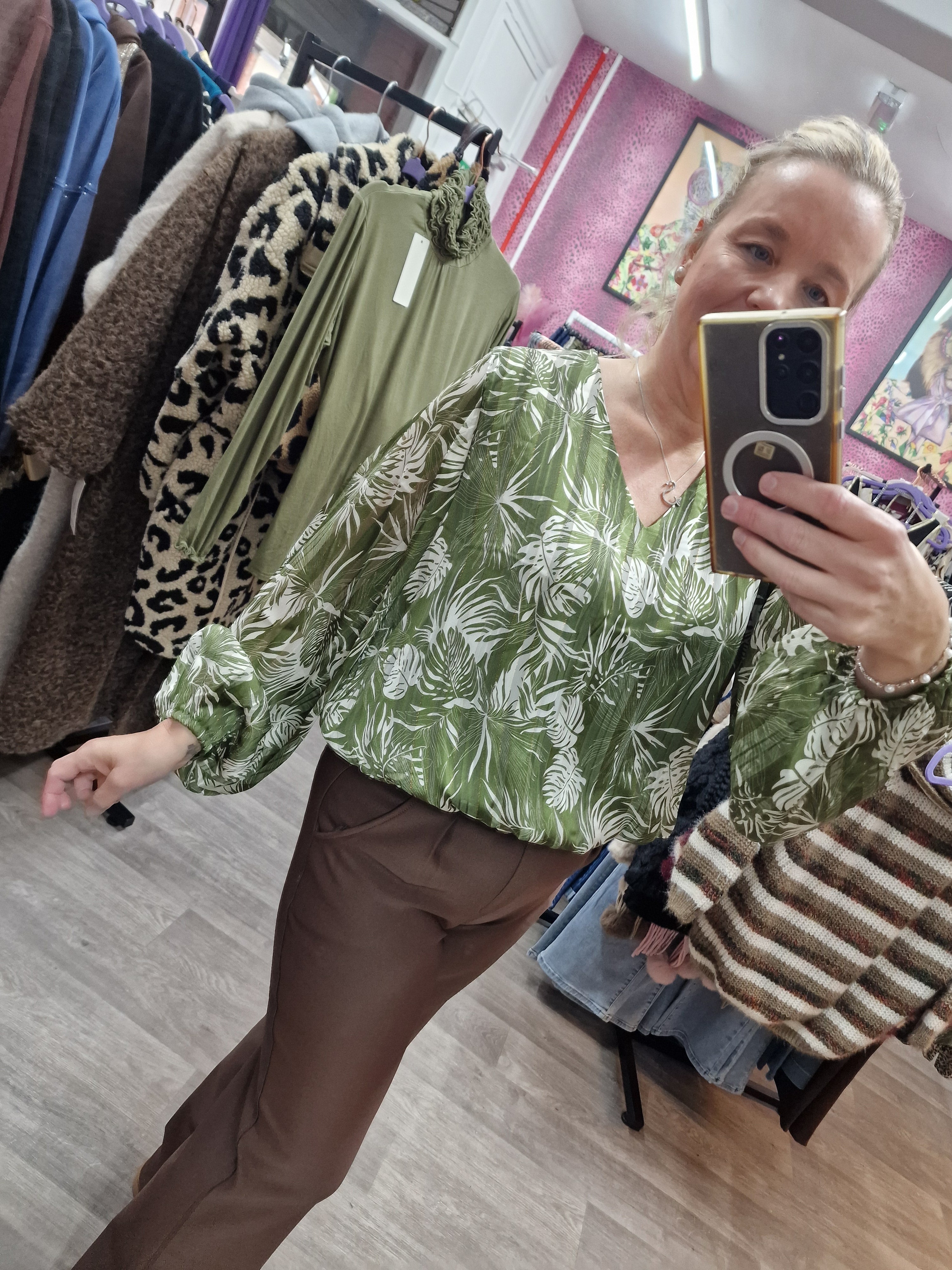 Fern blouse