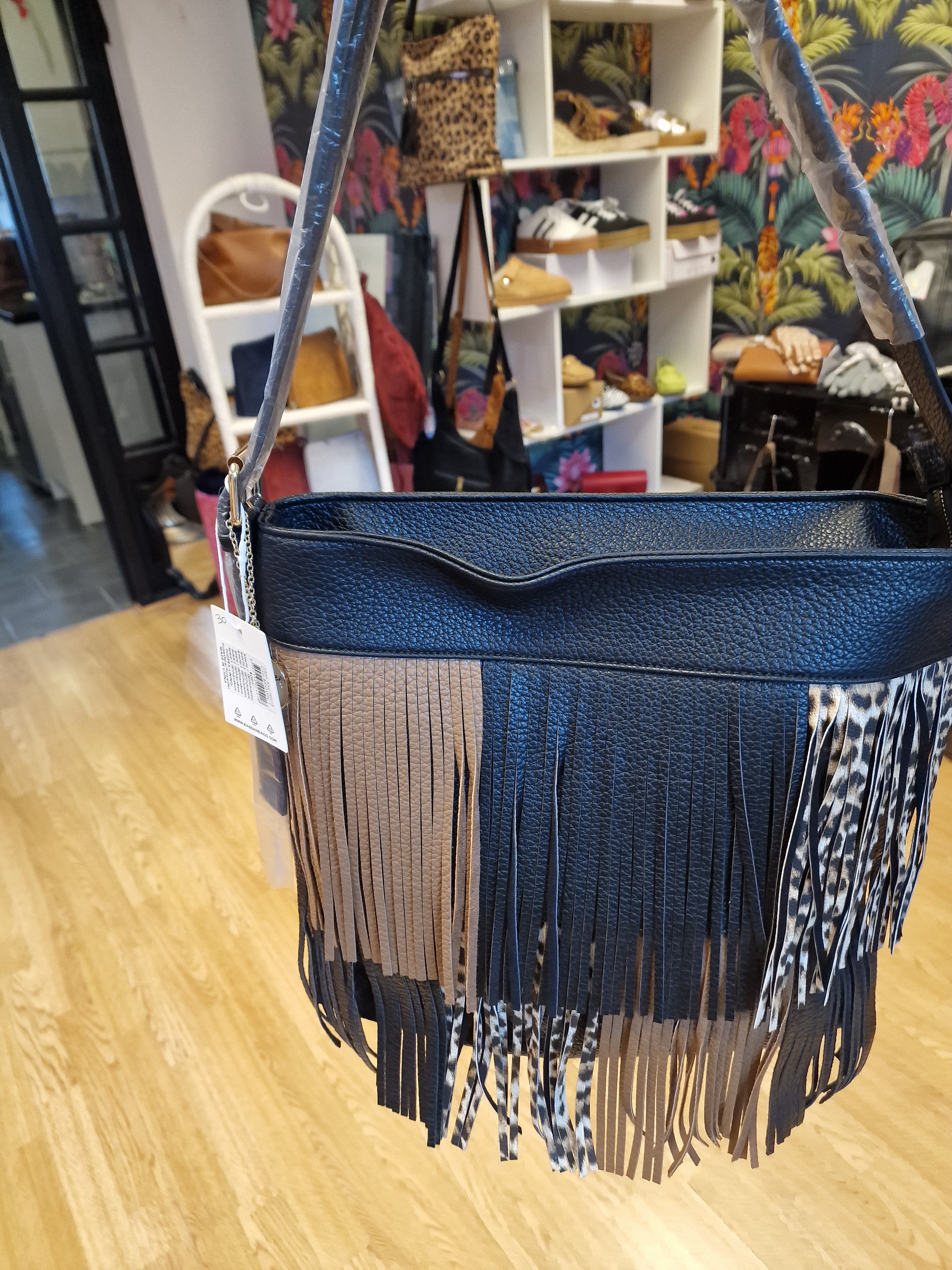 Large tassle bag