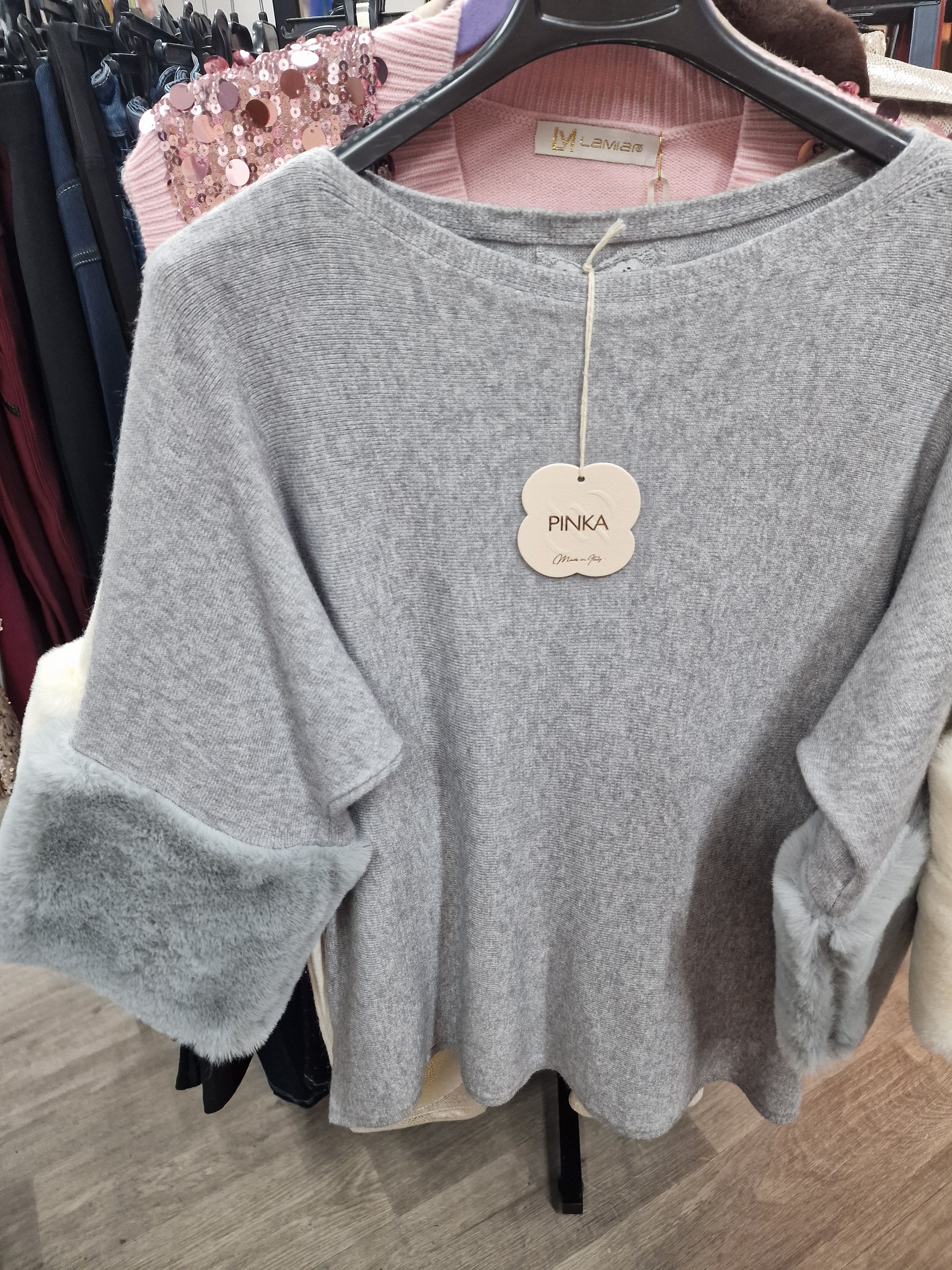 Faux fur Freda jumper