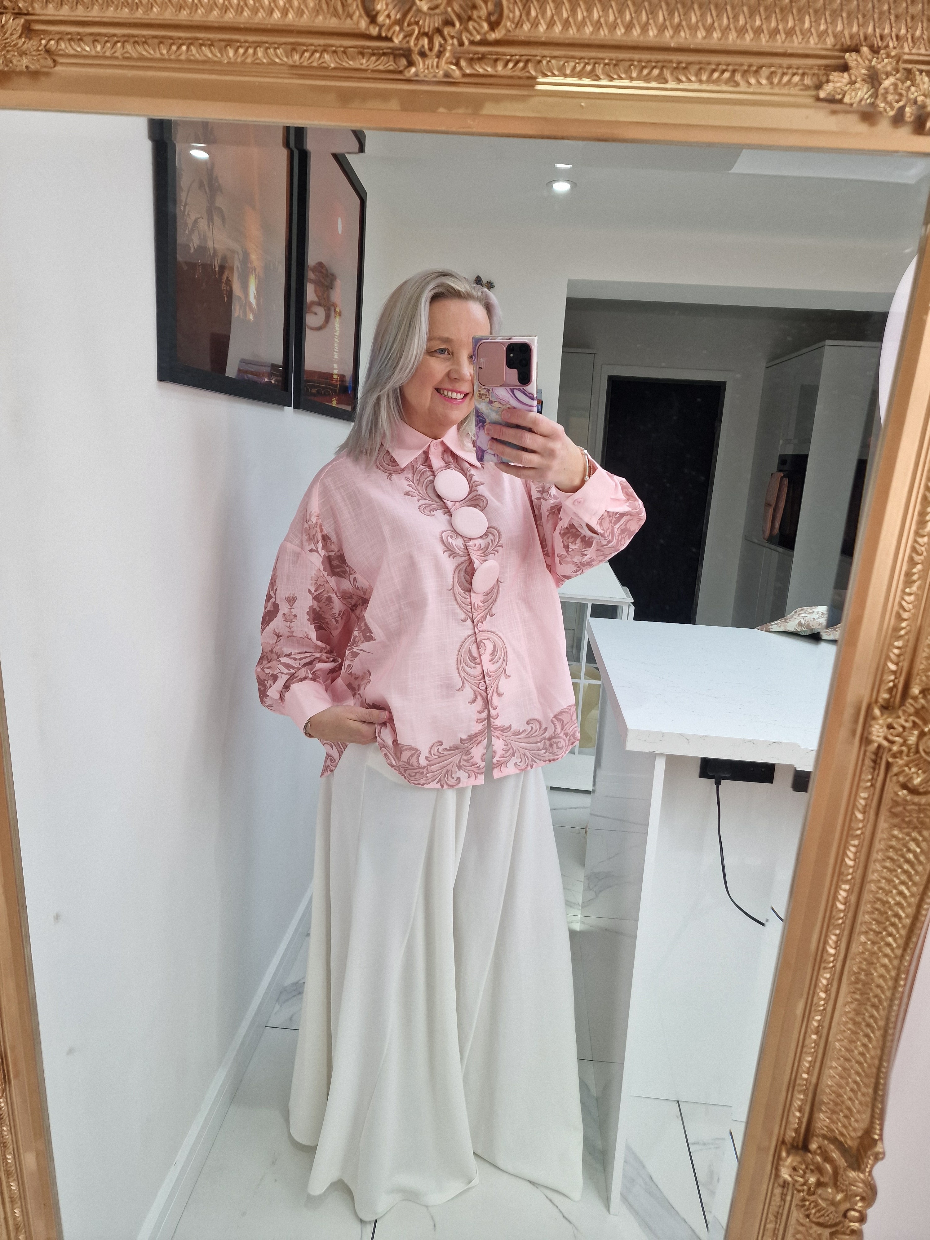 Shona paisley print shirt