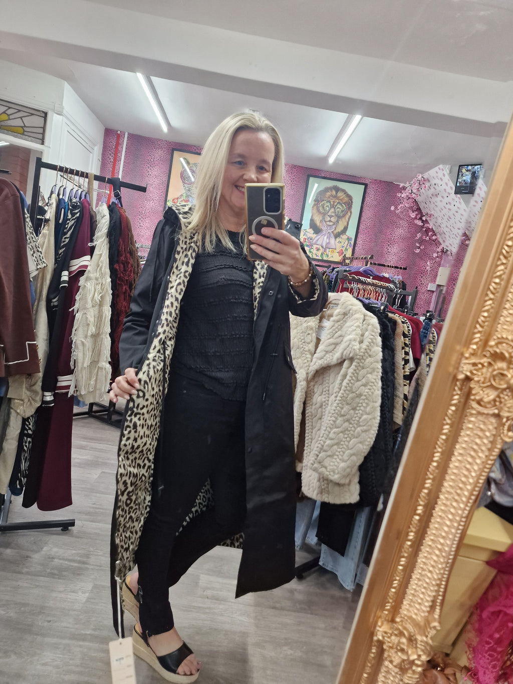 Jenn two way coat