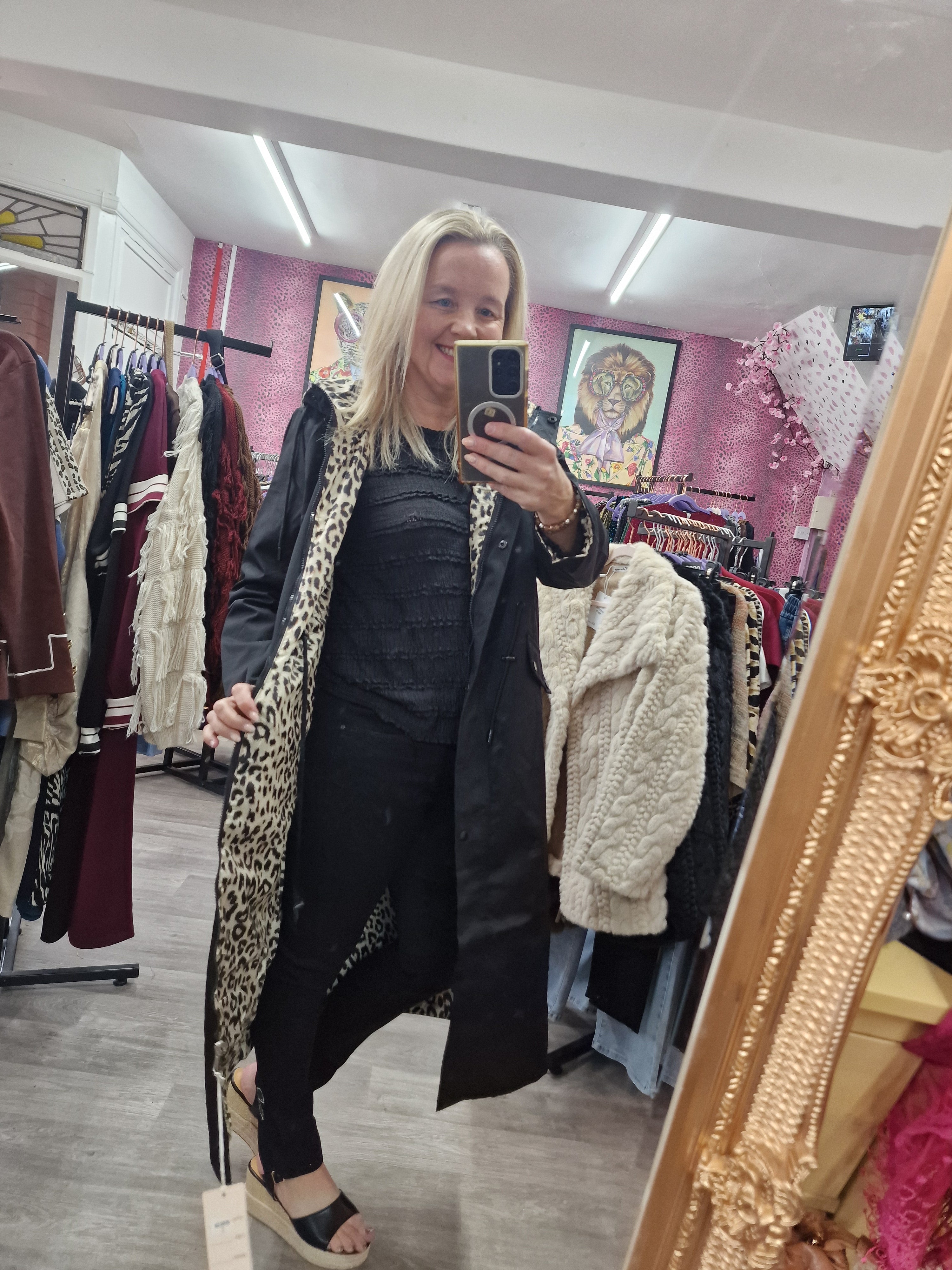 Jenn two way coat