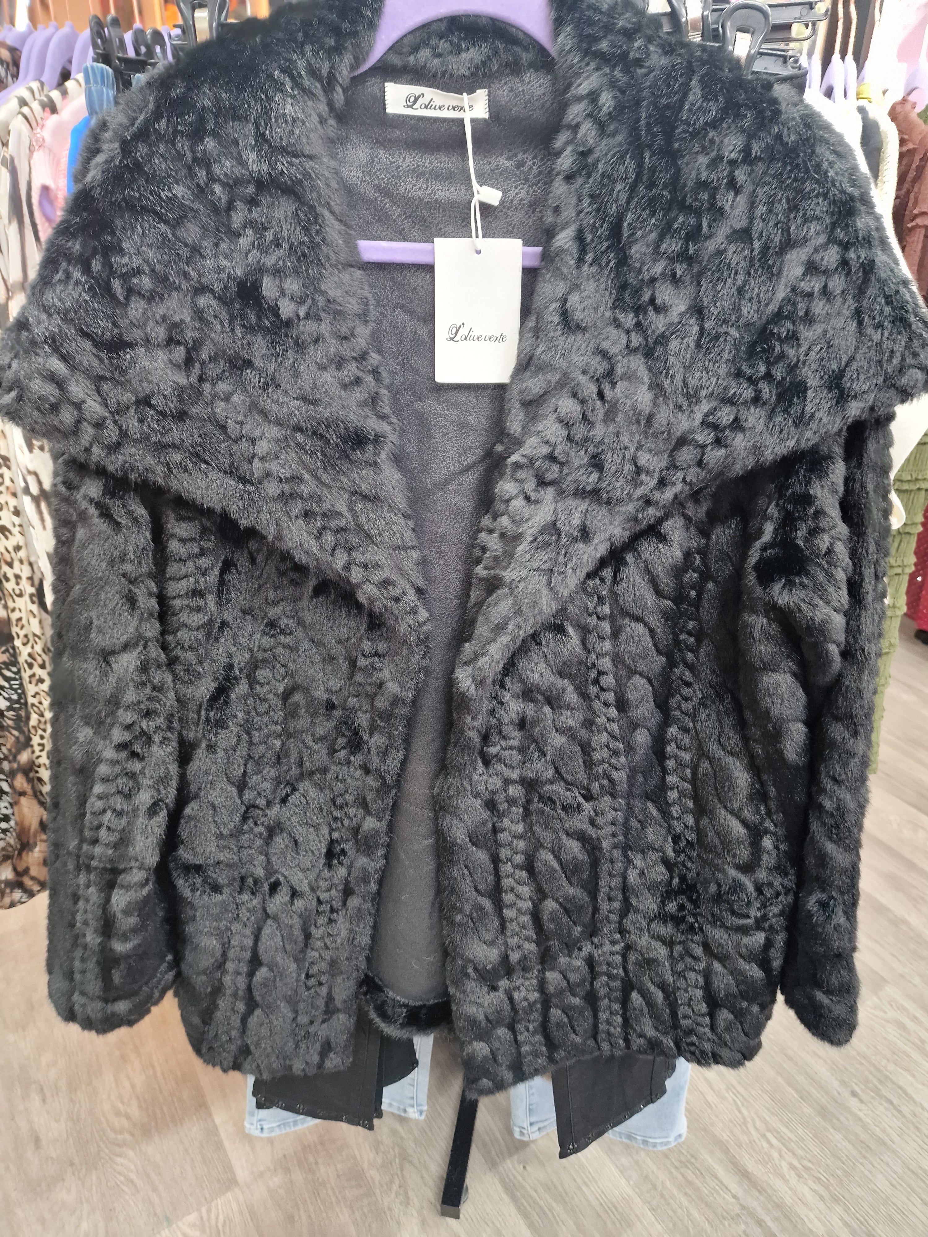 Tracy faux fur jacket
