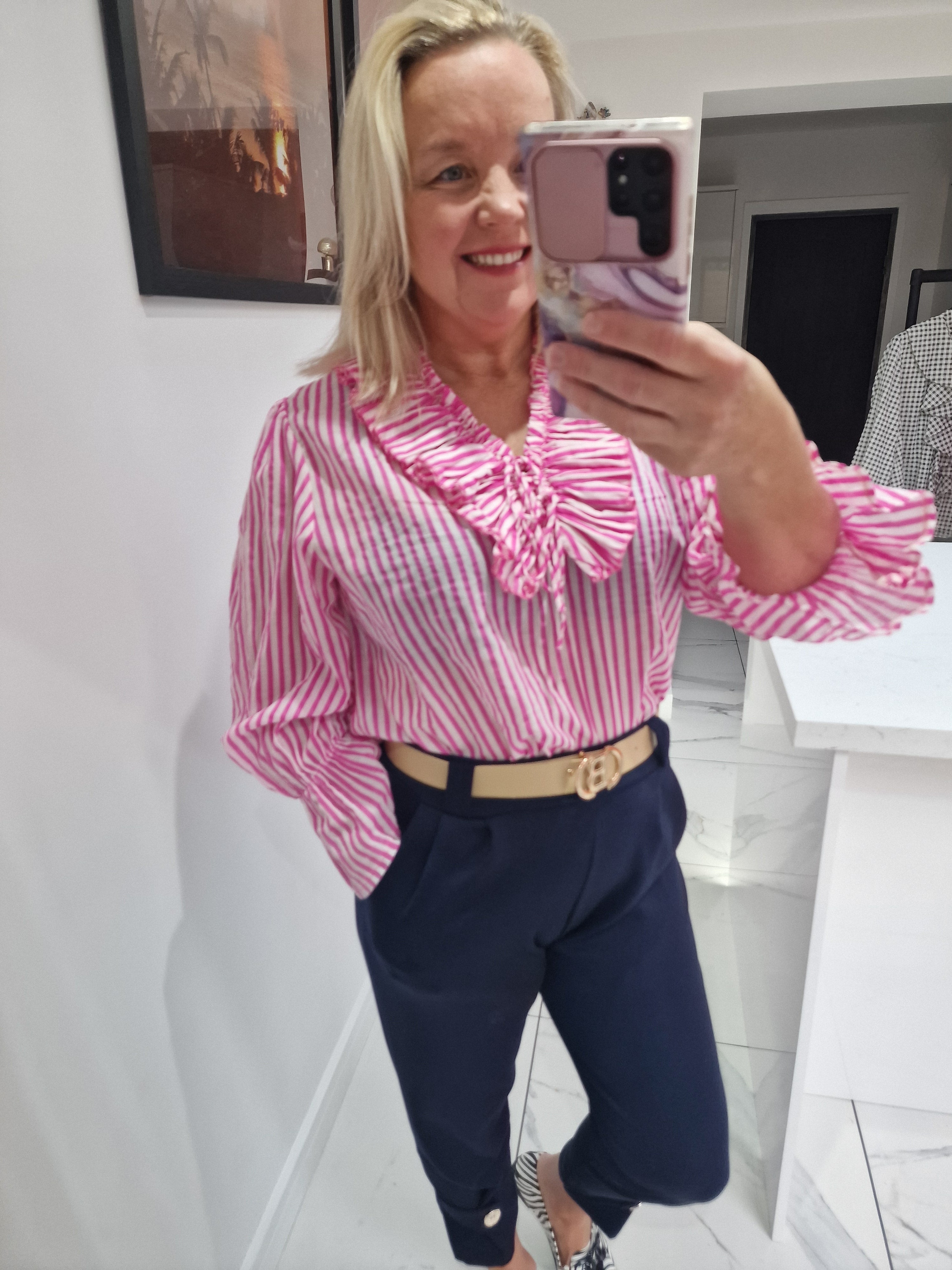 Trinny stripe blouse